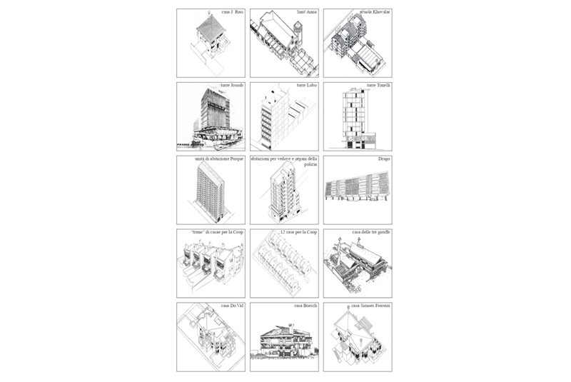 Fig. 6
Guedesburgo e lo stiloguedes:
esempi di architetture (realizzate).
©Archivio Guedes, ©Samuele Murgia. Fig. 6
Guedesburgo e lo stiloguedes:
esempi di architetture (realizzate).
©Archivio Guedes, ©Samuele Murgia.