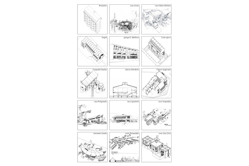 Fig. 5
Guedesburg and the stiloguedes:
examples of (realized) architecture.
©Archivio Guedes,
©SamueleMurgia. Fig. 5
Guedesburg and the stiloguedes:
examples of (realized) architecture.
©Archivio Guedes,
©SamueleMurgia.