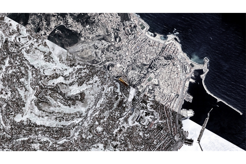 Fig. 2 Planimetric framing of Climat de France, Algiers.