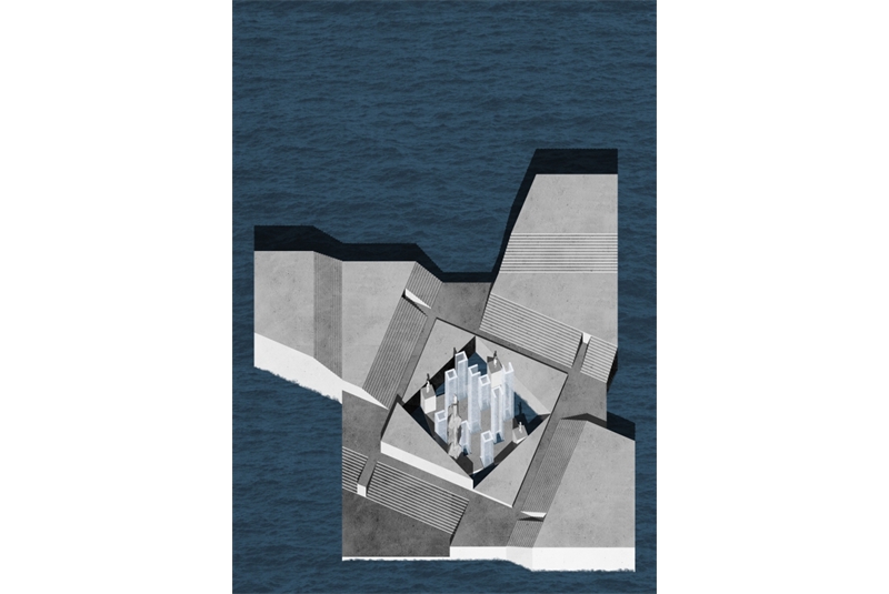 Fig. 6
Assonometria di progetto.