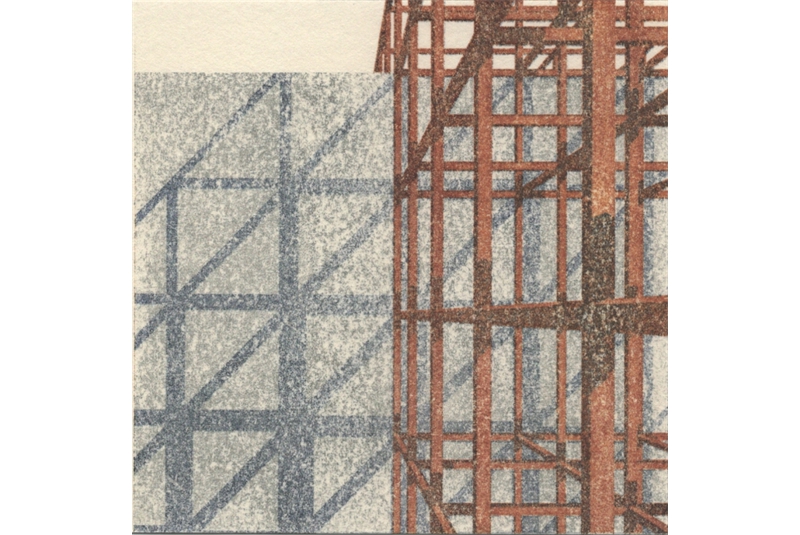 Fig. 9
Particolare del punto di unione
tra elementi della composizione.
Stampa con solvente. Fig. 9
Particolare del punto di unione
tra elementi della composizione.
Stampa con solvente.