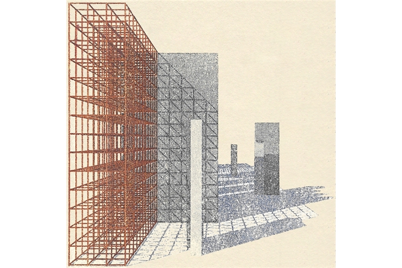 Fig. 6 Viewpoint at the beginning of the path. Solvent print. Fig. 6 Viewpoint at the beginning of the path. Solvent print.