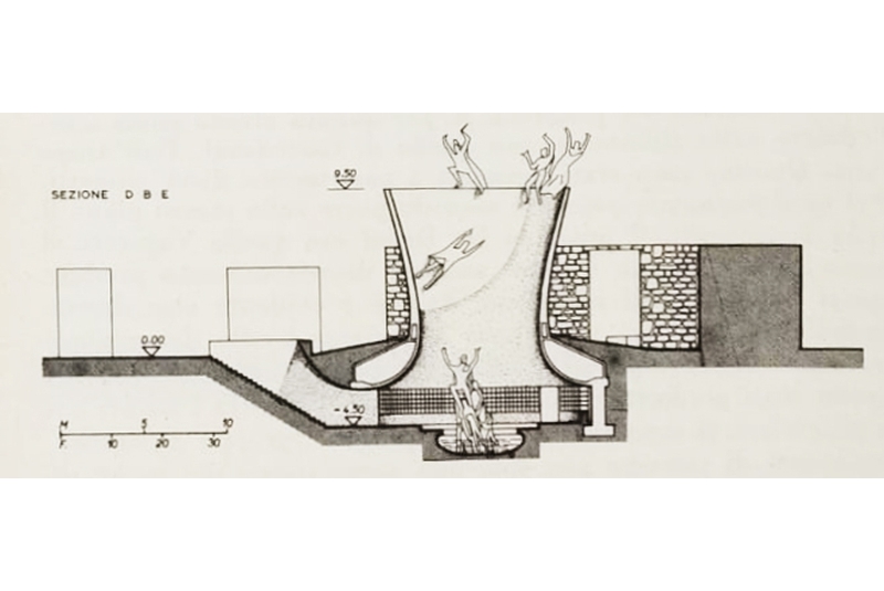 Fig. 20
Piero Bottoni, Monumento ossario
ai caduti partigiani, Bologna
(Italia) 1959.
Archivio Piero Bottoni, DAStU,
Politecnico di Milano. Fig. 20
Piero Bottoni, Monumento ossario
ai caduti partigiani, Bologna
(Italia) 1959.
Archivio Piero Bottoni, DAStU,
Politecnico di Milano.