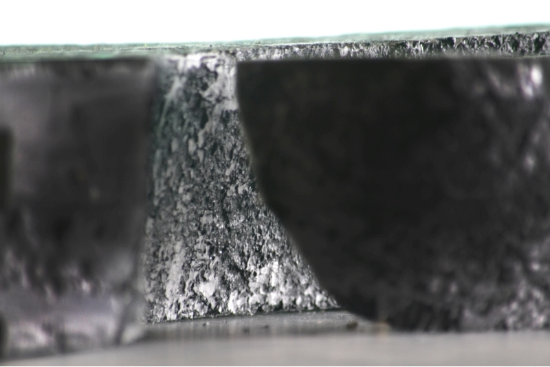 Fig. 9
Scale model of the Excavation -
Dead Work: mixed technique. Fig. 9
Scale model of the Excavation -
Dead Work: mixed technique.