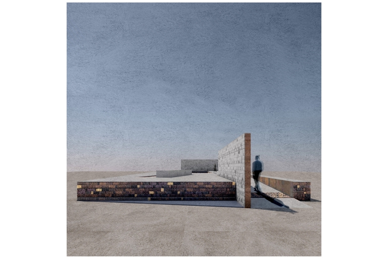 Fig. 7
Accesso al monumento dalla
citt&agrave;.