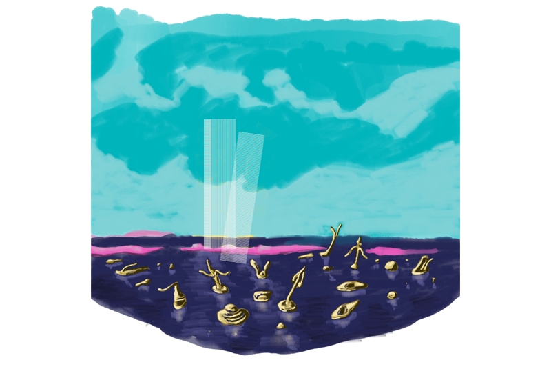 Fig. 5
Disegno di studio di Andrea Valvason
e Nicola Facchini. Fig. 5
Disegno di studio di Andrea Valvason
e Nicola Facchini.