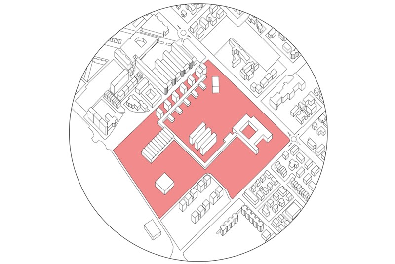 Fig. 11
Analytical Criterion 4: Formal identity of the area for the Community Health Center.
&copy;UALab, UNIPR Research
