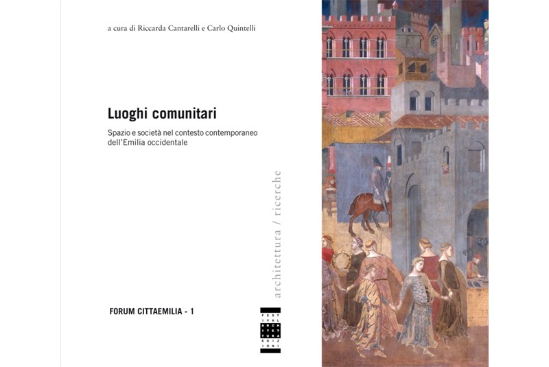 Fig. 2 Copertina del libro Luoghi comunitari, 2010. Fig. 2 Copertina del libro Luoghi comunitari, 2010.