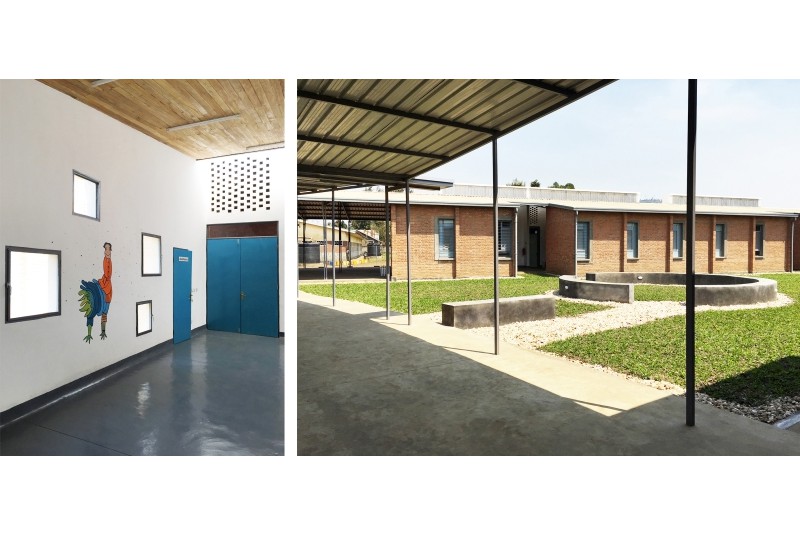 Figg. 12-13
ASA Studio, Rugerero Health Center, Ruanda, Africa, 2017. Viste interne ed esterne
&copy; ASA Studio