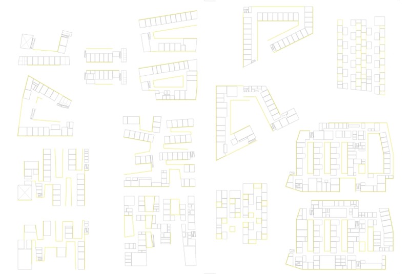 Fig. 12
estudio_entresitio, 3*1, Centri di assistenza sanitaria a Madrid, Centro sanitario di SanBlas 2005-07; Centro sanitario di Usera 2005-09; Centro sanitario di Villaverde 2007-10. Barre programmatiche: stanze e patii.
© estudio_entresitio. Fig. 12
estudio_entresitio, 3*1, Centri di assistenza sanitaria a Madrid, Centro sanitario di SanBlas 2005-07; Centro sanitario di Usera 2005-09; Centro sanitario di Villaverde 2007-10. Barre programmatiche: stanze e patii.
© estudio_entresitio.