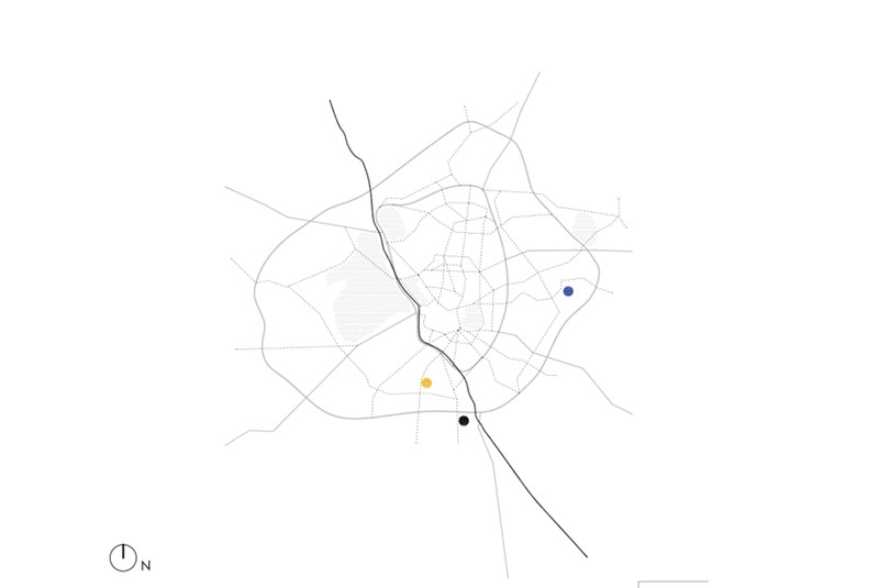 Fig. 1
estudio_entresitio, 3*1, Health care centers in Madrid. Urban location design.
&copy; estudio_entresitio.