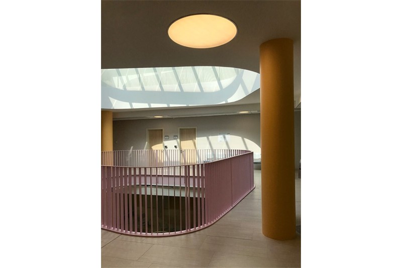 Fig. 4
Health House G.P. Vecchi Modena. Vista interna. Internal view. Fig. 4
Health House G.P. Vecchi Modena. Vista interna. Internal view.