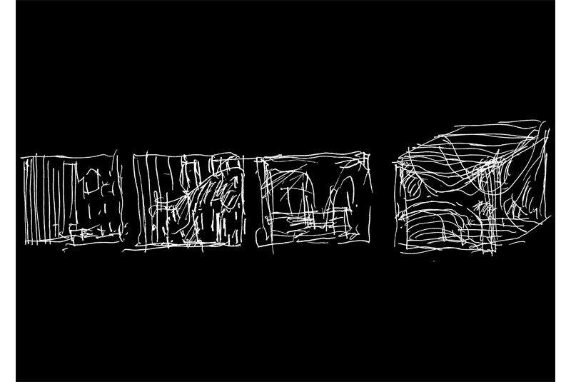 Fig. 3 serie disegni di studio / series of study drawings  