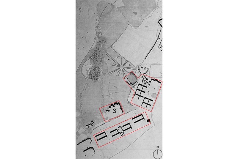 Fig. 1
Plan Parcial del 1984 elaborato
da Alfredo Bescós Olaizola e
Jesús Álvarez García. Fig. 1
Plan Parcial del 1984 elaborato
da Alfredo Bescós Olaizola e
Jesús Álvarez García.