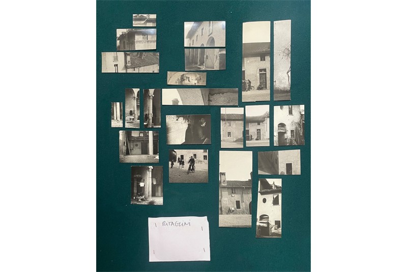 Fig. 13
Photo clippings preserved in the collection titled "Ritaglini". The clippings have been freely rearranged by the authors. Gae Aulenti Archive.