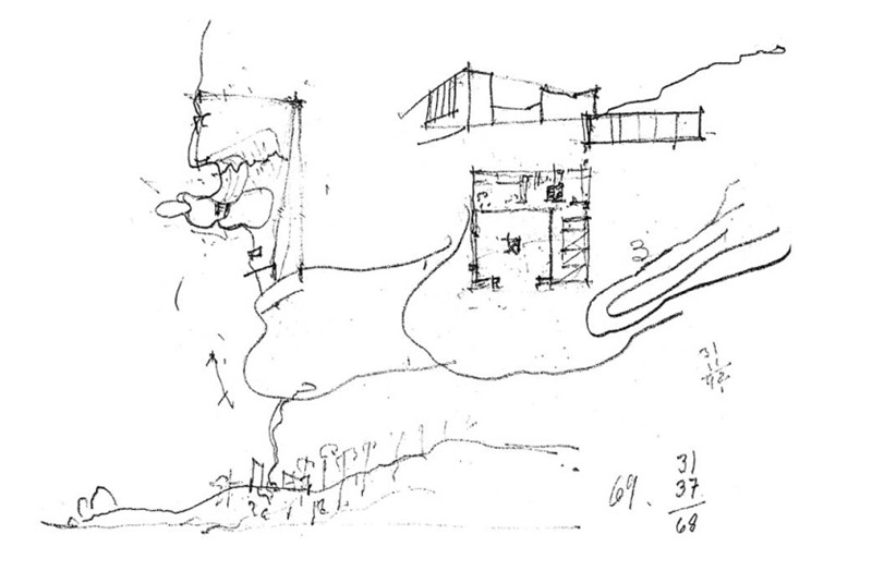 Fig. 11
A.Aalto Casa a Muuratsalo
(1952-53), Disegni preparatori. Fig. 11
A.Aalto Casa a Muuratsalo
(1952-53), Disegni preparatori.