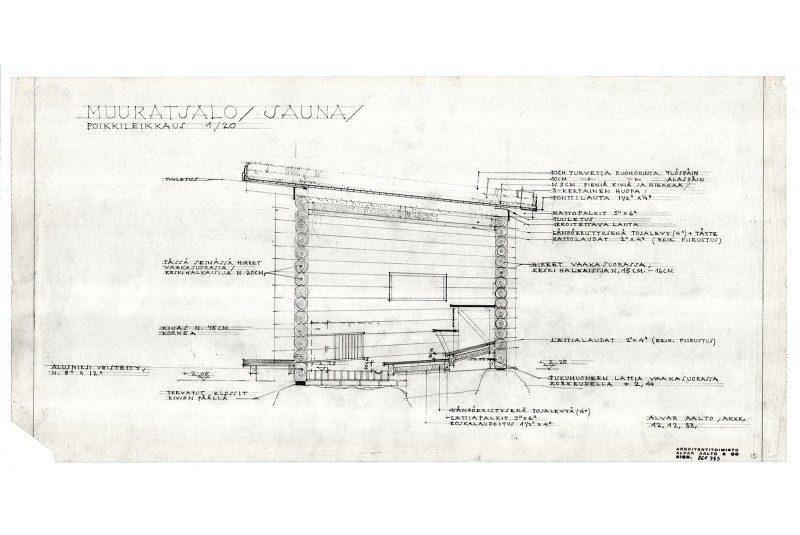 Fig. 14
A.Aalto House in Muuratsalo (1952-53), detail of the sauna. Fig. 14
A.Aalto House in Muuratsalo (1952-53), detail of the sauna.