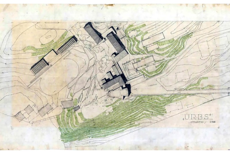 Fig. 22
A.Aalto Jyväskylä Campus (1951-71), general plan. Fig. 22
A.Aalto Jyväskylä Campus (1951-71), general plan.