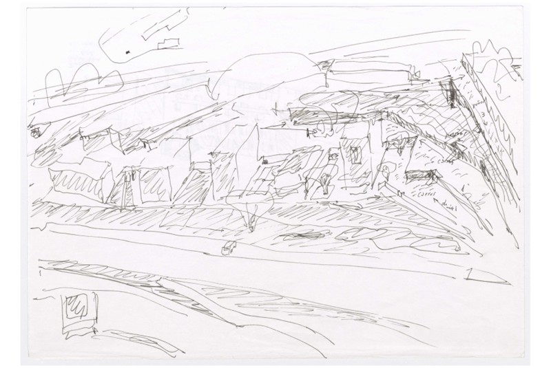 Fig. 1
Álvaro Siza, proposta per la
FAUP (In: Archivio Álvaro Siza,
Collezione Fondazione Serralves
– Museo d'Arte Contemporanea,
Porto. Donazione 2015.
PT-FS-ASV-19-1-1-0069). Fig. 1
Álvaro Siza, proposta per la
FAUP (In: Archivio Álvaro Siza,
Collezione Fondazione Serralves
– Museo d'Arte Contemporanea,
Porto. Donazione 2015.
PT-FS-ASV-19-1-1-0069).