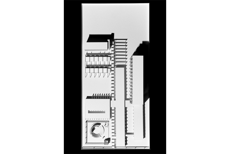Fig. 1 View of the model