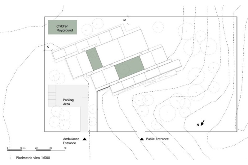 Fig. 6
Adwa: Health Center, Planimetria
generale (2010 circa). Fig. 6
Adwa: Health Center, Planimetria
generale (2010 circa).