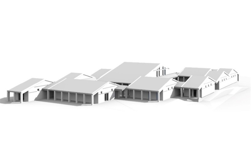 Fig. 5
Adwa: Health Center, renderings
by Lucio Barbera and A.I. Del Monaco
(2010).